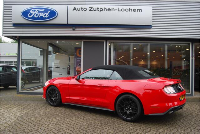 Ford MUSTANG Convertible 2.3 EcoBoost 290pk | ADAPTIEVE CRUISE | FULL LEDER | STOELVERKOELING | NL-AUTO