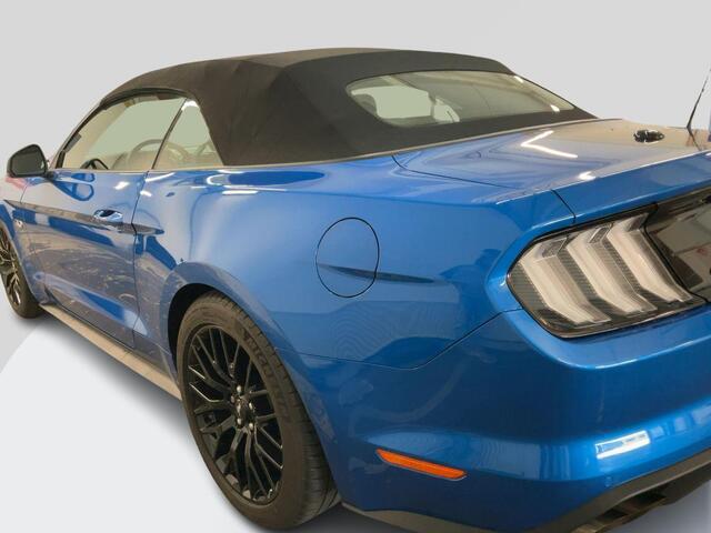 Ford MUSTANG Convertible 5.0 V8 GT | 450pk | 7.500KM! | Volledig Dealer onderhouden EU versie (zie papieren) | Adaptive cruise control | Achteruitrijcamera