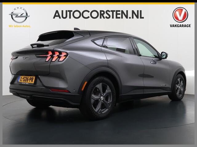 Ford MUSTANG Mach-E Extended RWD 98 kWh SOH 94% 294pk Pano-Dak Leer+8-weg-Elektr+Verwarmd+Geheugen 360-Camera Bang&Olufsen-HiFi Elektr.Achterklep Adaptive-Cruise Carplay-Android-Auto Navi Camera Park-Assist PDC-a+v Stuur-verwarmd GSM-sleutel Brake-Assist ESP TCS SperD