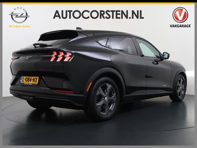 Ford MUSTANG Mach-E Extended RWD 98kWh Technology Pack Plus Panoramadak Trekhaak Adap.Cruise SOH 94% B&O-Audio 360°Camera Leder Elek.Stoelen+Memory Navi Stoel+Stuurverwarming Apple Carplay Android Auto Elek.Achterklep Lmv 18" Pdc Led Isofix DAB 1e Eigenaar 750KG Trekgewicht Origineel Nederlandse Auto