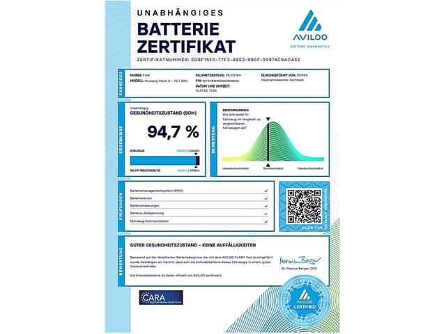 Ford MUSTANG Mach-E RWD 75 kWh *SOH 94.7%* PANORAMADAK | B&O | LEDER | EL. STOELEN *LET OP, DONDERDAG 10 SEPT. GESLOTEN!*