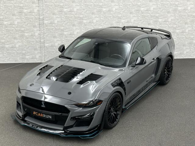 Ford MUSTANG V8 Shelby GT 500 Replica | 450pk | Brembo | EU Auto | ACC | Stoelventilatie | Ex BPM | Prijs incl. Bpm 53850,= | 10-traps Automaat | RVS Sportuitlaat | Fighter Jet Grey | – foto 2