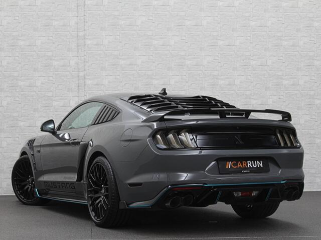 Ford MUSTANG V8 Shelby GT 500 Replica | 450pk | Brembo | EU Auto | ACC | Stoelventilatie | Ex BPM | Prijs incl. Bpm 53850,= | 10-traps Automaat | RVS Sportuitlaat | Fighter Jet Grey | – foto 3