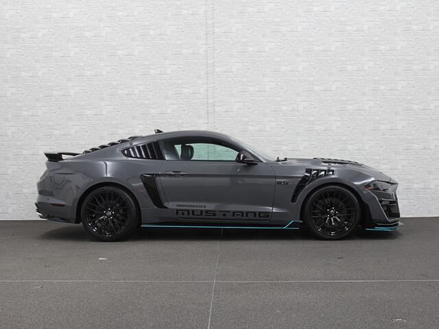Ford MUSTANG V8 Shelby GT 500 Replica | 450pk | Brembo | EU Auto | ACC | Stoelventilatie | Ex BPM | Prijs incl. Bpm 53850,= | 10-traps Automaat | RVS Sportuitlaat | Fighter Jet Grey | – foto 4
