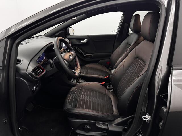 Ford PUMA 1.0 EcoBoost Hybrid ST-Line X Half leder, Camera, Navi, Winterpakket, Virtual desk, Keyless start, Cruise control, 1 jaar garantie