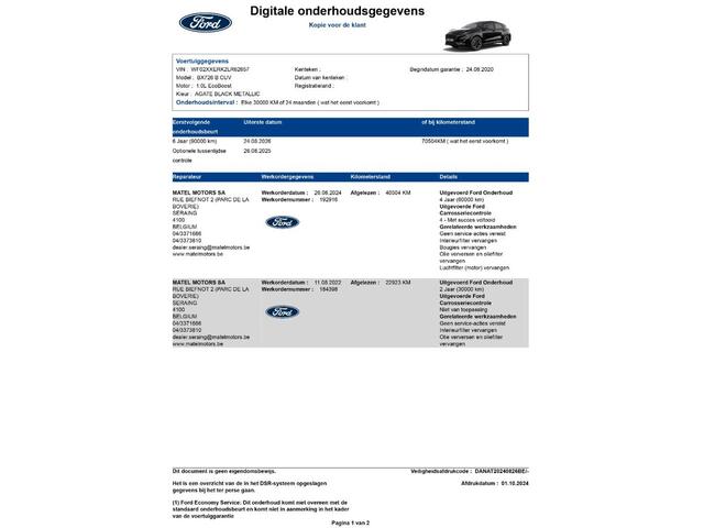 Ford PUMA 1.0 125 pk ST-line X mild hybride