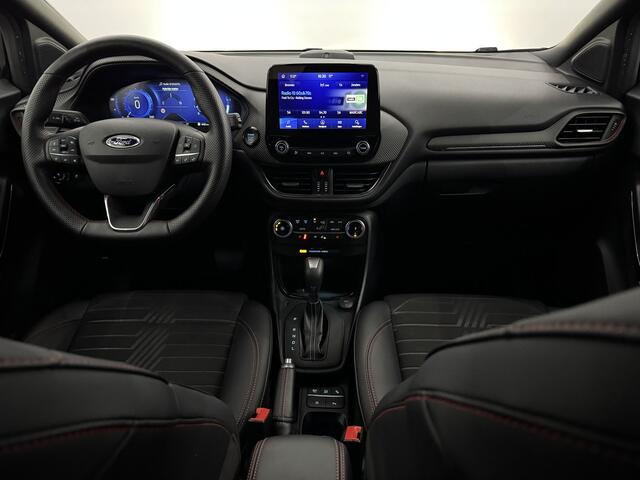 Ford PUMA 1.0 EcoBoost Hybrid ST-Line X Half leder, Camera, Navi, Winterpakket, Virtual desk, Keyless start, Cruise control, 1 jaar garantie