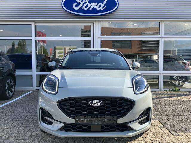 Ford PUMA 1.0 EcoBoost Hybrid ST-Line X | Private Lease Voorraad Actie ¤454,- pm obv. 72 mnd / 5.000 km | Navigatie | Elektrische achterklep | Achteruitrijcamera | Halflederen bekleding | Stoelverwarming | Cruise control | 18" LMV