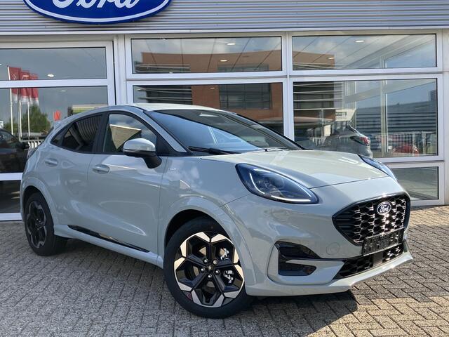 Ford PUMA 1.0 EcoBoost Hybrid ST-Line X | Private Lease Voorraad Actie ¤454,- pm obv. 72 mnd / 5.000 km | Navigatie | Elektrische achterklep | Achteruitrijcamera | Halflederen bekleding | Stoelverwarming | Cruise control | 18" LMV