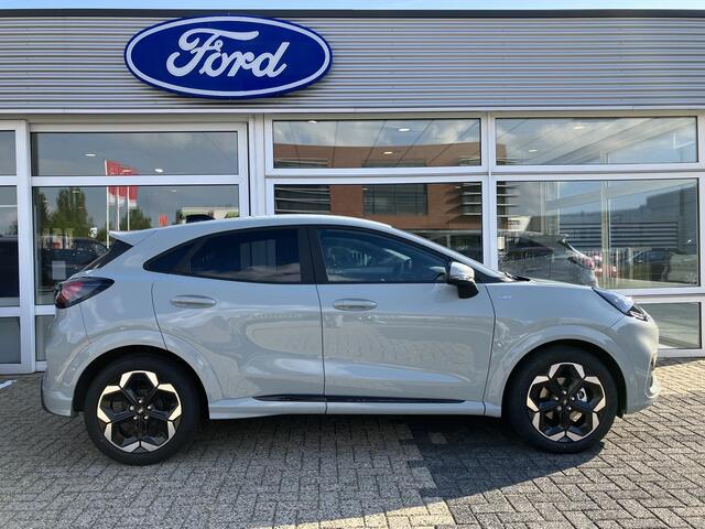 Ford PUMA 1.0 EcoBoost Hybrid ST-Line X | Private Lease Voorraad Actie ¤454,- pm obv. 72 mnd / 5.000 km | Navigatie | Elektrische achterklep | Achteruitrijcamera | Halflederen bekleding | Stoelverwarming | Cruise control | 18" LMV