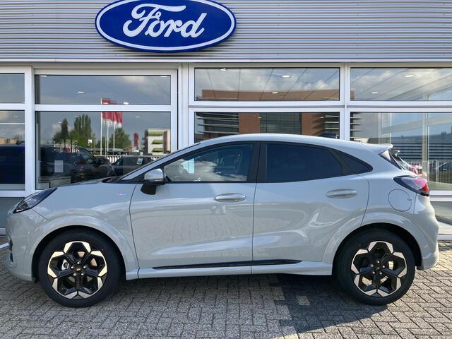 Ford PUMA 1.0 EcoBoost Hybrid ST-Line X | Private Lease Voorraad Actie ¤454,- pm obv. 72 mnd / 5.000 km | Navigatie | Elektrische achterklep | Achteruitrijcamera | Halflederen bekleding | Stoelverwarming | Cruise control | 18" LMV