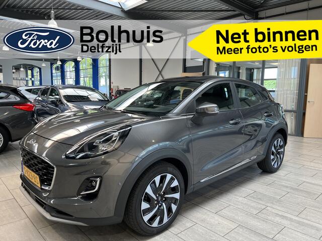 Ford PUMA EcoBoost Hybrid 125 pk Titanium | Camera | Navi | LED | Parkeersens. V+A | 100% dealer onderh.