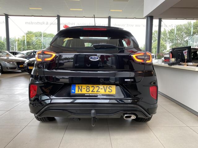 Ford PUMA 1.0 EcoBoost Hybrid ST-Line,Automaat, Panoramadak,Navigatie,Parkeer Assistent,Trekhaak,Virtual Cockpit,App-Connect,Spraakbediening,Lane Assist,Cruise Control,LED,Parkeersensoren Achter,17 Inch Lmv