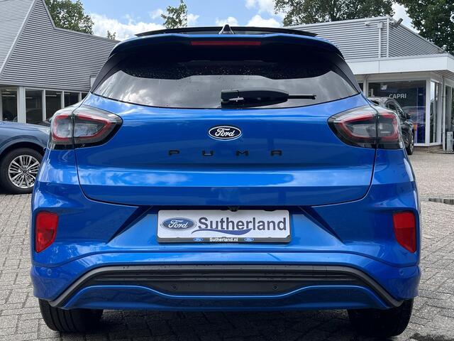Ford PUMA 1.0 EcoBoost Hybrid ST-Line X 155pk Automaat | Panoramadak | Afneembare trekhaak | Winter Pack | Adaptive cruise control | 360 graden camera | Bang&Olufsen | Elektrsiche achterklep | Matrix LED