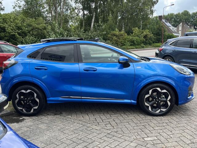 Ford PUMA 1.0 EcoBoost Hybrid ST-Line X 155pk Automaat | Panoramadak | Afneembare trekhaak | Winter Pack | Adaptive cruise control | 360 graden camera | Bang&Olufsen | Elektrsiche achterklep | Matrix LED