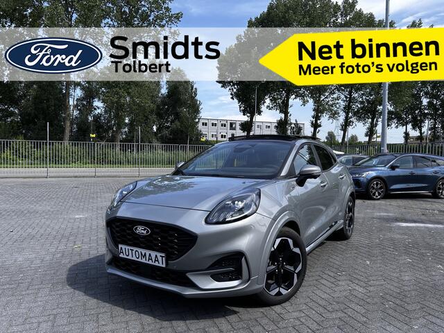 Ford PUMA EcoBoost 155PK Hybrid ST-Line X Trekhaak | Winter Pack | Pano | Adapt. Cruise | Elek. Klep | Matrix LED | Sync 4 | B&O