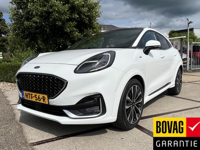 Ford PUMA 1.0 EcoBoost Hybrid ST-Line X Panoramadak | Stoel- en stuurverwarming | Lederen bekleding