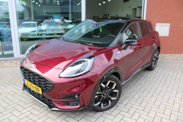 Ford PUMA 1.0 EcoBoost Hybrid ST-Line X | Trekhaak | Winterpack | Adaptieve Cruise Control | B & O | Camera | BLIS | Navigatie | Privacy Glass | 18 Inch LMV