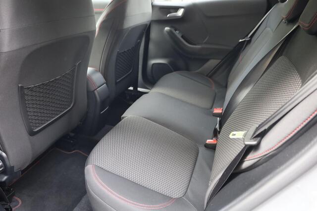 Ford PUMA 1.0 EcoBoost ST-Line TREKHAAK-AFN CAMERA STUUR/RUIT/STOELVERWARMING DAB CARPLAY NAVI CRUISE CLIMA 17"LMV 2xPDC ZWARTE-HEMEL STUURFLIPPERS!