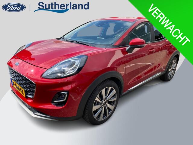 Ford PUMA 1.0 EcoBoost Hybrid Titanium X | Adaptive cruise control | Winter Pack | Bang&Olufsen | Dodehoeksensoren | Camera | Elektrische achterklep