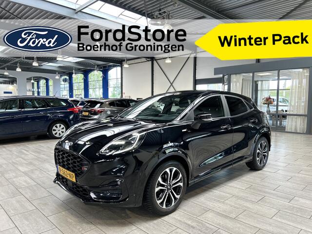 Ford PUMA EcoBoost Hybrid 125pk ST-Line X | 100% dealer onderhouden | Winterpack | Adapt. Cruise | B&O | 1/2 Leer |