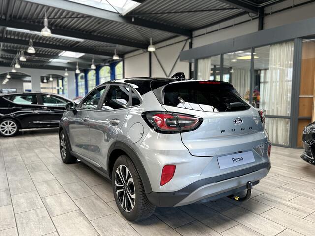 Ford PUMA EcoBoost 155PK Hybrid Titanium | Winter Pack | Adapt. Cruise | Matrix LED | 360° camera | Two-Tone | Elek. Klep | All-Seasons |