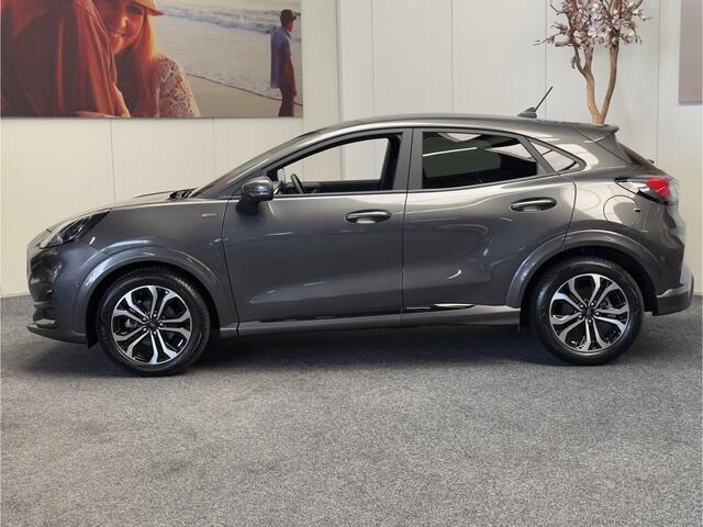 Ford PUMA 1.0 ECOBOOST HYBRID ST 155 PK ! NAVIGATIE ADAPTIVE CRUISE CONTROL APPLE CARPLAY/ANDROID RIJSTROOKSENSOREN VOORRUITVERWARMING STUURVERWARMING ACHTERUITRIJCAMERA ZEER MOOI !! 3010