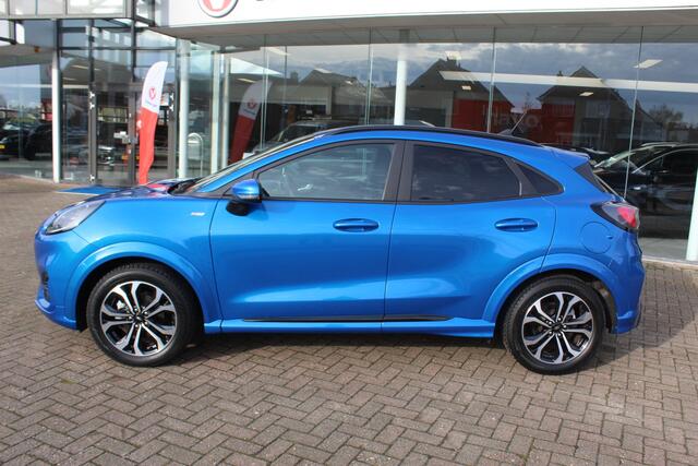 Ford PUMA 1.0 EcoBoost Hybrid ST-Line , 125pk Climate control , Stoel,Stuur en Voorruitverwarming Navigatie , Bluetooth , Parkeersensoren achter