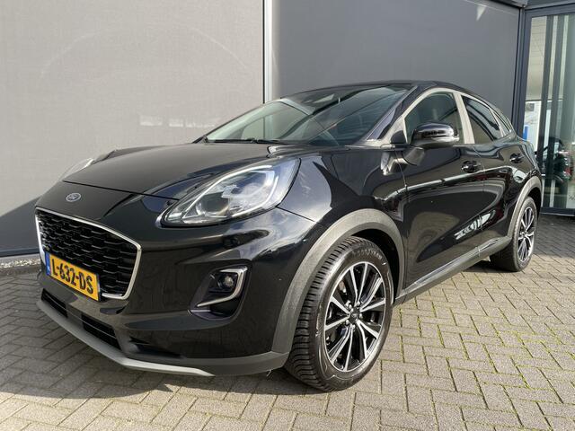Ford PUMA 1.0 EcoBoost Hybrid Titanium X Climate control - Cruise control - Park. sensoren achter - Navi - MF lederen stuurwiel + verwarmbaar - Mistlampen - LMV - Elektrische ramen V+A - V-stoelen verstel en verwarmbaar + massagefun