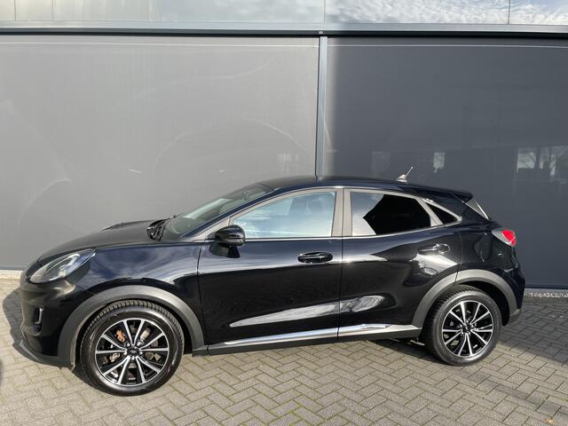 Ford PUMA 1.0 EcoBoost Hybrid Titanium X Climate control - Cruise control - Park. sensoren achter - Navi - MF lederen stuurwiel + verwarmbaar - Mistlampen - LMV - Elektrische ramen V+A - V-stoelen verstel en verwarmbaar + massagefun