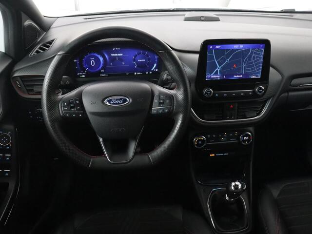 Ford PUMA 1.0 EcoBoost Hybrid ST-Line X | Adaptive cruise | Camera | Half leder | B&O Sound | Carplay | Navigatie | Digital Cockpit | Full LED | Dodehoek detectie | Climate control | Bluetooth