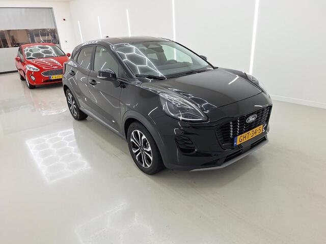 Ford PUMA 125pk Eco Hybrid Titanium Navi Camera Climat Cruise Parkeersensoren Fabrieksgarantie 19-8-2026