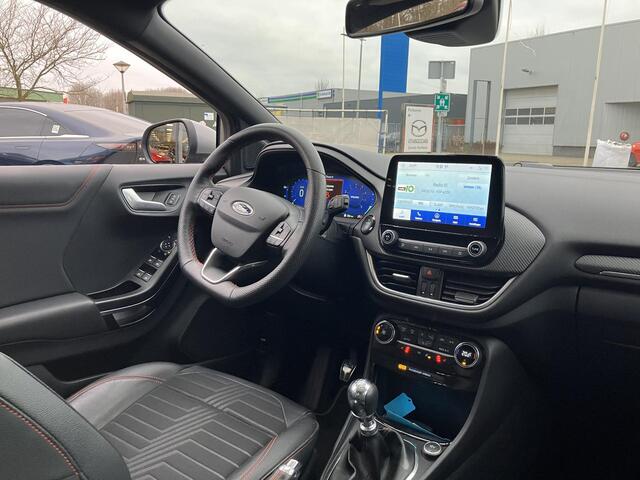 Ford PUMA 1.0 EcoBoost Hybrid ST-Line X , Trekhaak, Half Leder, Camera, B&O, Voorruitverwarming, Stoel/stuurverwarming, Apple Carplay, Android Auto, LMV 18 Inch PDC, LKA, BSM,