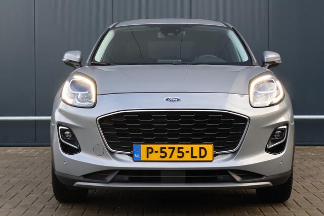 Ford PUMA 1.0 EcoBoost Hybrid Titanium X | 125 pk | Half leer | Bang & Olufsen | Stoel- stuurverwarming | Voorruitverwarming | Adaptieve Cruise Control