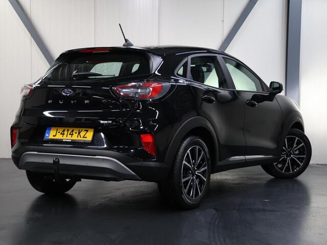 Ford PUMA 125PK Hybrid Titanium | 1ste eigenaar | Trekhaak | Winterpack | AppleCarplay/AndroidAuto | Armsteun | Climate Control | Navigatie | 17"LMV | LED lampen | Isofix |