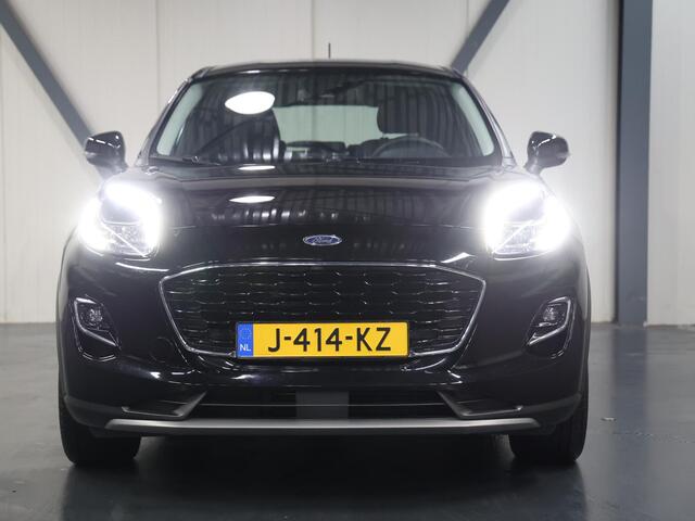 Ford PUMA 125PK Hybrid Titanium | 1ste eigenaar | Trekhaak | Winterpack | AppleCarplay/AndroidAuto | Armsteun | Climate Control | Navigatie | 17"LMV | LED lampen | Isofix |
