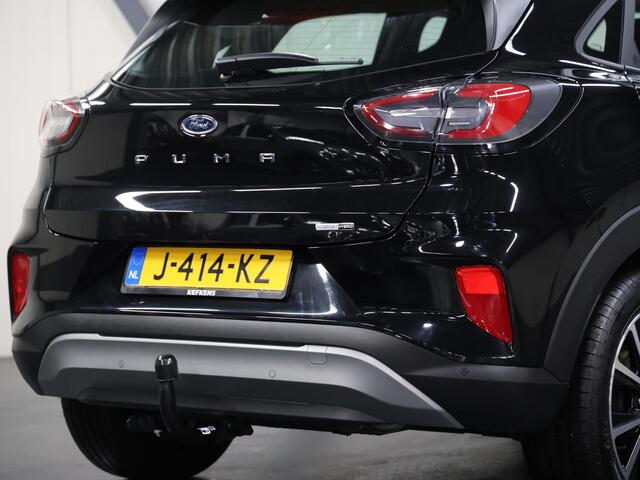 Ford PUMA 125PK Hybrid Titanium | 1ste eigenaar | Trekhaak | Winterpack | AppleCarplay/AndroidAuto | Armsteun | Climate Control | Navigatie | 17"LMV | LED lampen | Isofix |