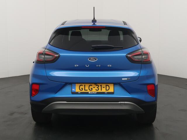 Ford PUMA EcoBoost Hybrid Titanium | Elek achterklep | Winterpack | All season | Adap. Cruise | Bliss | Camera | 100% dealer onderhouden |