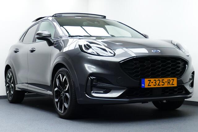 Ford PUMA 1.0 155pk EcoBoost Hybrid ST-Line X. Panodak, Elek Klep, Navi, 18"LMV, Haak 1100kg