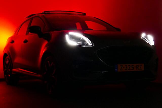 Ford PUMA 1.0 155pk EcoBoost Hybrid ST-Line X. Panodak, Elek Klep, Navi, 18"LMV, Haak 1100kg