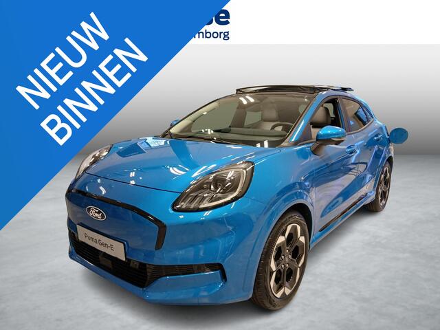 Ford PUMA Gen-E Premium 44 kWh *Driver Assistance Pack* Winter Pack* Panoramadak* Voorraad leverbaar ¤3000,- Ford Voordeel