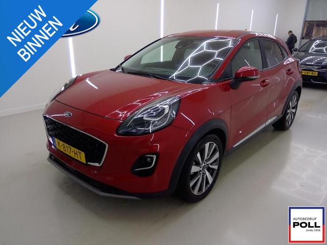 Ford PUMA Eco Hybrid Titanium-X B&O Navi Camera Winter Parking Dodehoek Ad. Cruise El. klep Keyless