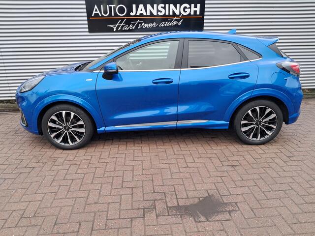 Ford PUMA 1.0 EcoBoost Hybrid!! ST-Line Vignale Automaat!!! | Lederen bekleding | Navi | Cruise | Clima | Trekhaak | Bomvol!! | RIJKLAARPRIJS INCL 12 MAANDEN GARANTIE EN BEURT