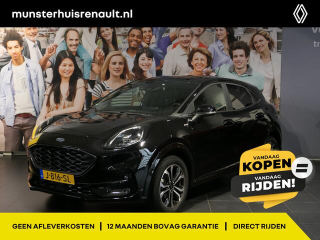 Ford PUMA 1.0 EcoBoost Hybrid ST-Line - Occasion Lease vanaf ¤659 p/m - Afneembare trekhaak - Clima - Sensor achter - Allseasons