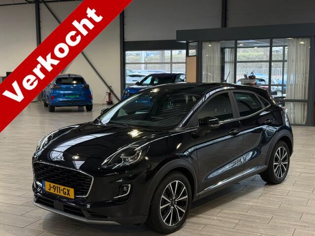Ford PUMA EcoBoost Hybrid 125 pk Titanium | Trekhaak | Winter Pack | LED | Massagestoelen | 100% dealer ondeh.
