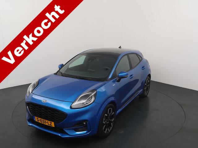 Ford PUMA EcoBoost Hybrid 125 pk ST-Line X | Pano | Winter Pack | Camera | LED | El. a. klep | Adapt. cruise | 1e eig. | 100% dealer onderh.