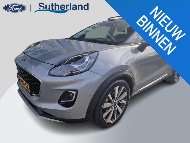 Ford PUMA 1.0 EcoBoost Hybrid Titanium X First Edition | El. Panoramadak | Winterpack | Driver Ass.Pack | Afn. Trekhaak | Massagestoelen