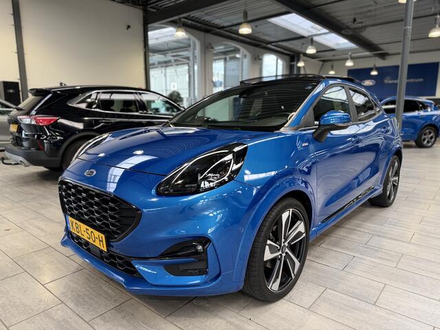 Ford PUMA EcoBoost Hybrid 155 pk ST-Line | Pano | Winter Pack | Camera | LED | 19" | Adapt. cruise | 100% dealer onderh.