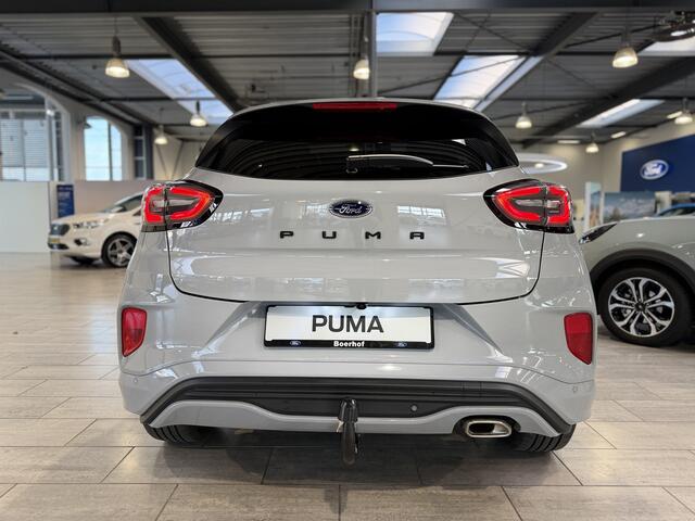 Ford PUMA EcoBoost Hybrid 155 pk ST-Line X | Automaat Trekhaak | Pano | Winter Pack | Camera | El. a. klep | Adapt. cruise | LED | garantie tm 06-2028