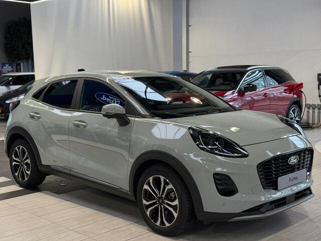 Ford PUMA EcoBoost Hybrid 125pk Titanium | Winterpack | Adapt. Cruise | Dodehoek detectie | 360 Camera | All-season banden | Fabr. Gar. t/m 01-2029